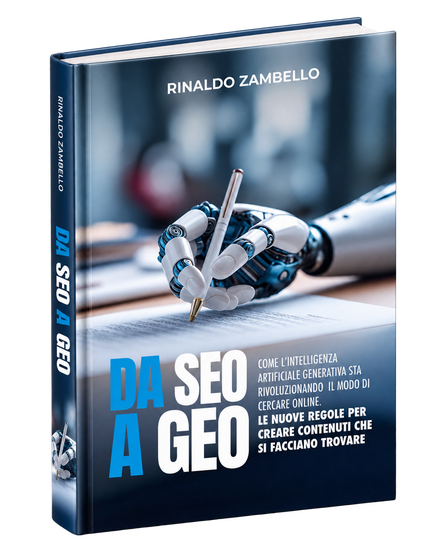 Cover del libro Da SEO a GEO di Rinaldo Zambello
