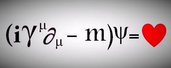 L'equazione dell'amore di Dirac