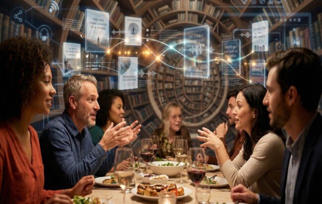 Parlare di libri non letti